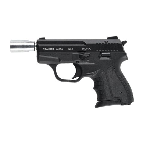Pistolet hukowy alarmowo sygnałowy STALKER M906 BAS .22 Long Blank czarny Stalker