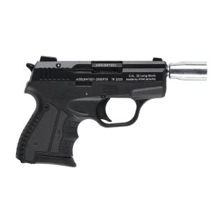 Pistolet hukowy alarmowo sygnałowy STALKER M906 BAS .22 Long Blank czarny Stalker