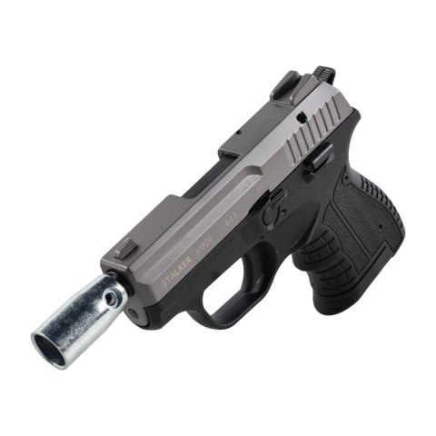 Pistolet hukowy alarmowo sygnałowy STALKER M906 BAS .22 Long Blank tytan Stalker