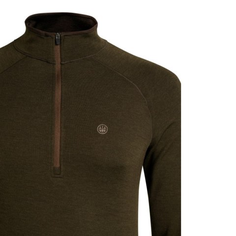 Sweter Beretta Glider Merino Half Zip, zielony Beretta