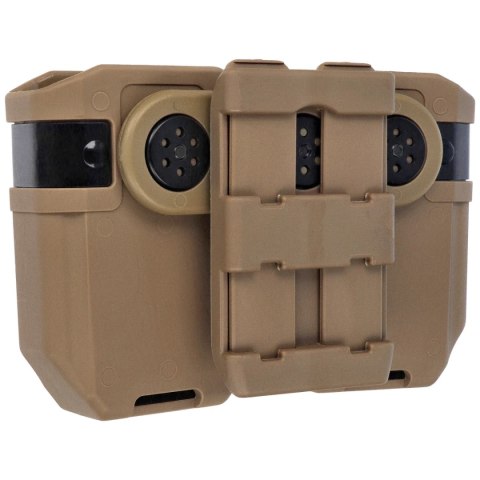Ładownica ESP na magazynki AK47/AK74 z mocowaniem UBC-04-02 MOLLE Clip - Khaki (MH-MH-44-AK KH) ESP - Euro Security Products