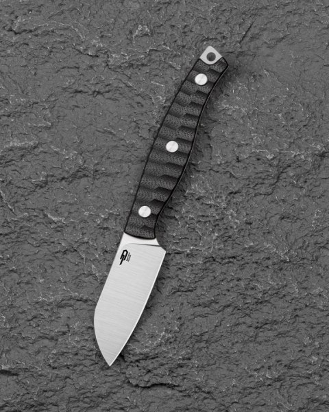Nóż Bestech Heidiblacksmith#3 Sheepsfoot Black G10, Satin 14C28N by Heidi (BFK07A) Bestech Knives