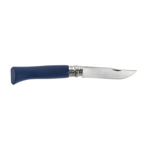 Nóż Opinel Colorama 08 inox grab ciemnoniebieski w blistrze Opinel