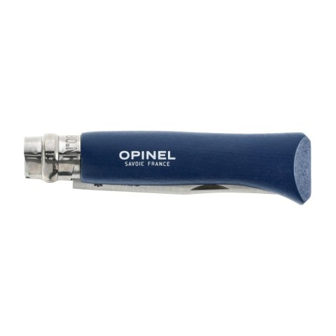 Nóż Opinel Colorama 08 inox grab ciemnoniebieski w blistrze Opinel