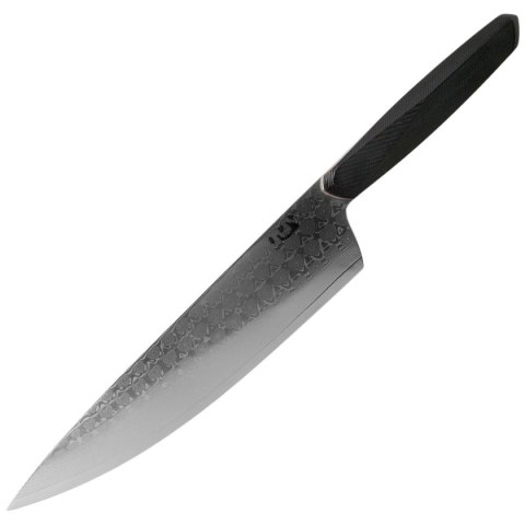 Nóż kuchenny Xin Cutlery XinCore 8.5'' Chef, Black G10, Mirror Polished Damascus 67 warstw (XC126) Xin Cutlery