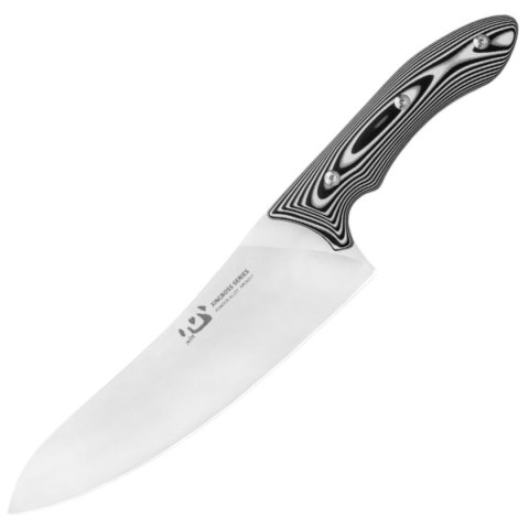 Nóż kuchenny Xin Cutlery XinCross 8.3'' Chef Black/White G10, Satin Special Powder Alloy (XC110) Xin Cutlery by Bestech Knives