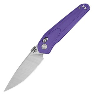 Nóż składany Bestech Mothus Purple G10, Stonewashed / Satin 14C28N by Kombou (BG67C) Bestech Knives