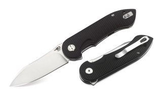 Nóż składany Bestech Torpedo Black G10, Stonewashed / Satin D2 (BG17A-1) Bestech Knives