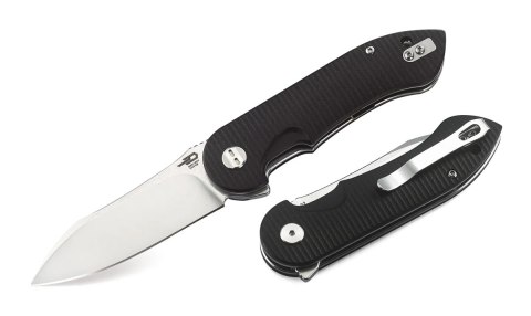 Nóż składany Bestech Torpedo Black G10, Stonewashed / Satin D2 (BG17A-1) Bestech Knives