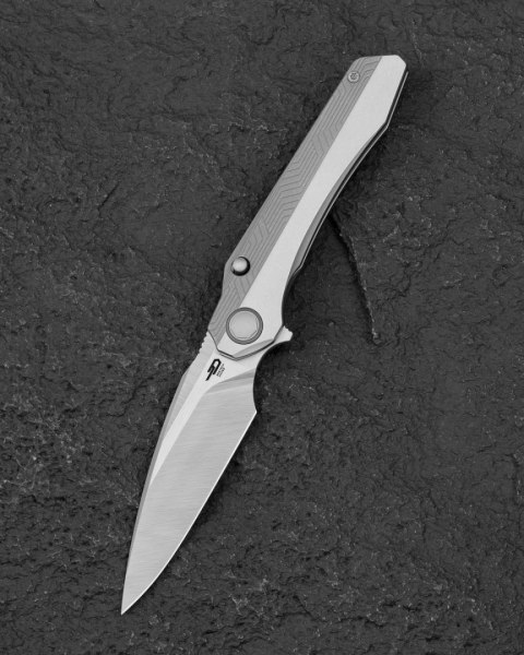 Nóż składany Bestech Wet Nellie Two Tone Gray Titanium, Satin MagnaCut by Kombou (BT2505B) Bestech Knives
