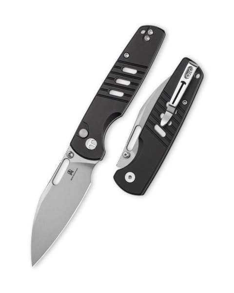 Nóż składany Bestechman Vector Black Aluminium, Stonewashed D2 (BMK15A) Bestechman by Bestech Knives