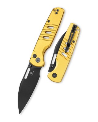 Nóż składany Bestechman Vector Gold Aluminium, Black PVD D2 (BMK15E) Bestechman by Bestech Knives