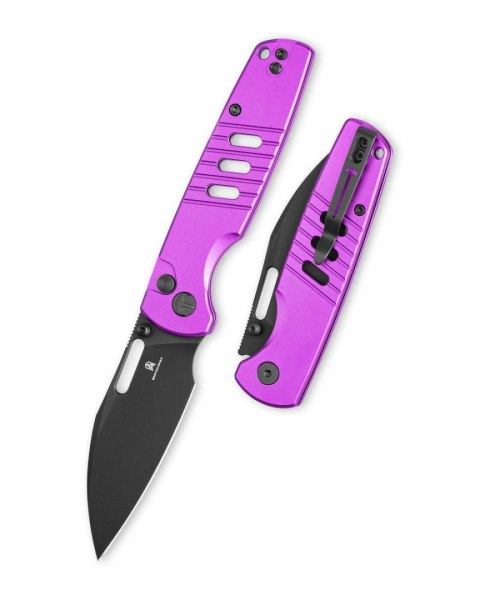 Nóż składany Bestechman Vector Purple Aluminium, Black PVD D2 (BMK15F) Bestechman by Bestech Knives