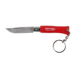 Nóż składany Opinel Colorama 04 brelok inox grab czerwony Opinel