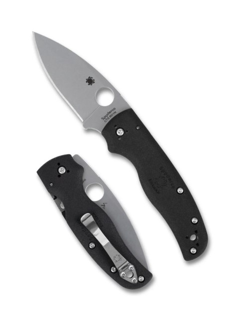 Nóż składany Spyderco Shaman Lightweight Black FRN, Satin CTS BD1N by Sal Glesser (C229PBK) Spyderco Inc.