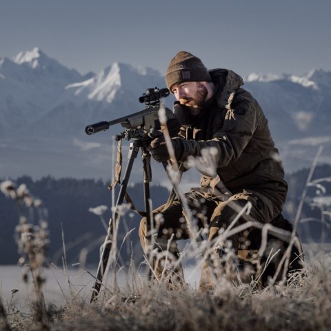 Spodnie myśliwskie Härkila Driven Hunt HWS leather Willow green, shadow brown Härkila