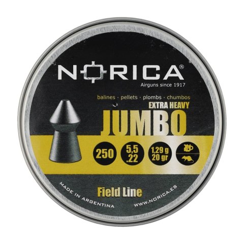 Śrut Norica Jumbo Extra Heavy 5,5 mm 250 szt. Norica