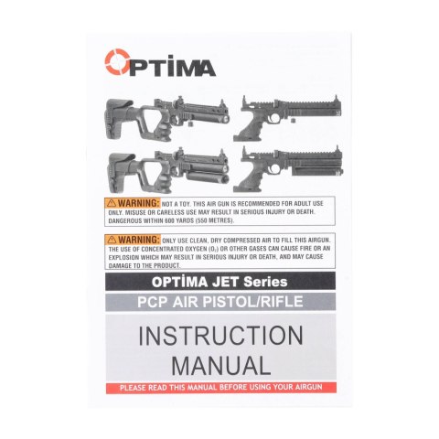 Wiatrówka pistolet PCP Optima by Hatsan Jet II 5,5 mm Hatsan