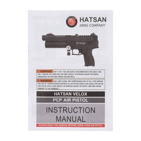 Wiatrówka pistolet PCP Optima by Hatsan Velox 5,5 mm Hatsan