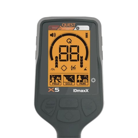 Wykrywacz metali Quest X5 IDMaxX + Xpointer Land Quest Metal Detectors