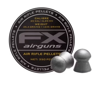 Airgun Pellets FX 6.35 mm 25.4 grain