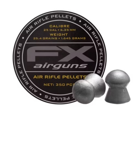 Airgun Pellets FX 6.35 mm 25.4 grain