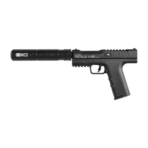 Lufa i tłumik do pistoletu na kule gumowe NxWerks PISTELLE X-68 kal. .68 NxWerks