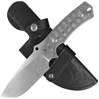 Nóż Fox Oxylos Black Micarta, Stonewashed N690 (FX-616-1 MB) FOX
