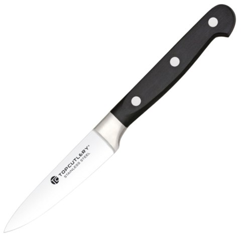 Nóż kuchenny do obierania Top Cutlery German Peeler Black POM, Satin 3Cr13Mov (17178) Top Cutlery by Martinez Albainox