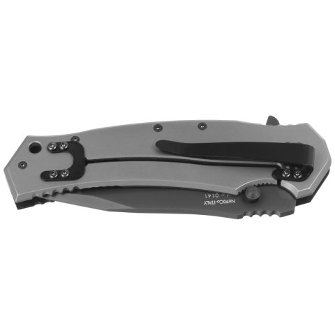 Nóż składany Fox M1 Black G10/Titanium, Black DLC N690Co by Rob Walker (CED-01) FOX