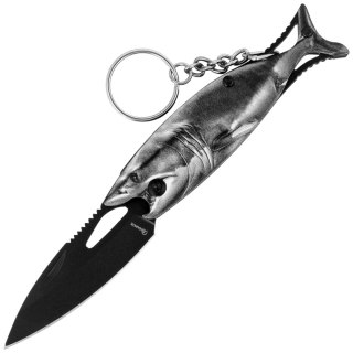 Nóż wędkarski brelok Martinez Albainox Fishing 2 Grey Aluminium, Black 3Cr13Mov (25144 GY) Martinez Albainox