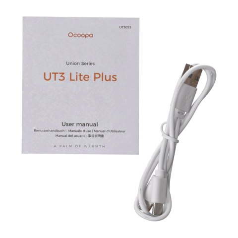 Ogrzewacz elektroniczny do rąk Ocoopa UT3 Lite biało-niebieski Ocoopa