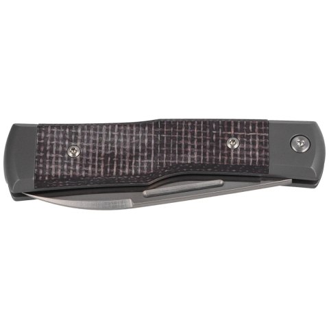 Scyzoryk Fox Gunstock Bison Micarta/Titanium, Satin M390 (FX-558 BI) FOX