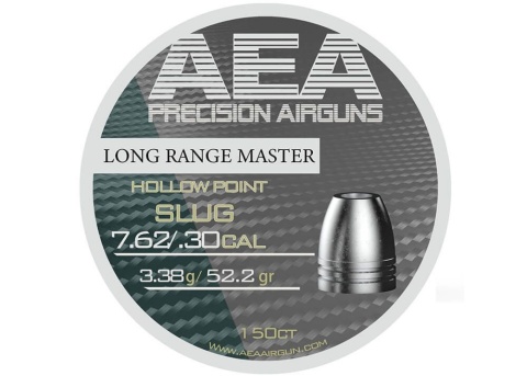 Śrut Airgun Slugs AEA Long Range Master 7.62 mm HP 52.2 grain (.30)