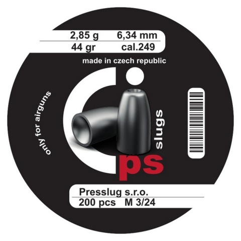 Śrut Presslug PS Slugs 6,34mm/.249, 2,85g/44gr 200szt