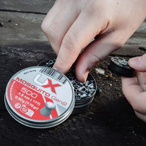Śrut diabolo UX Mosquito gen 2. 4,5 mm 500 szt. UX