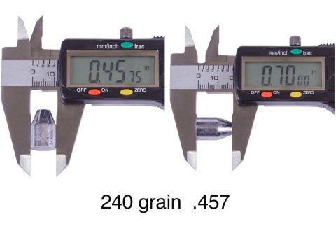 Airgun Slugs Nielsen .45 HPDB 240 grain (.457) śrut nsa