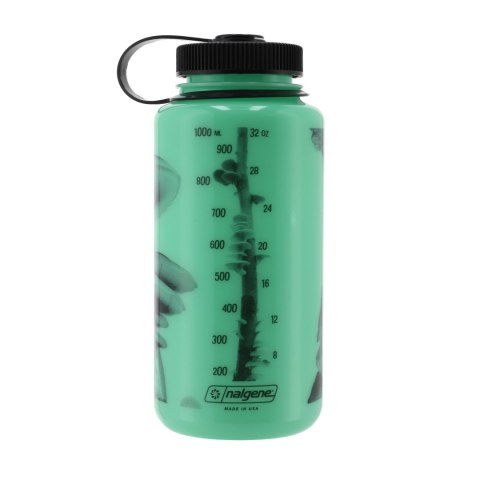 Butelka Nalgene Wide Mouth Glow 1 l - black mushrooms Nalgene