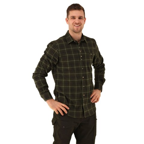 Koszula flanelowa OS-Trachten - oliwkowy OS-Trachten