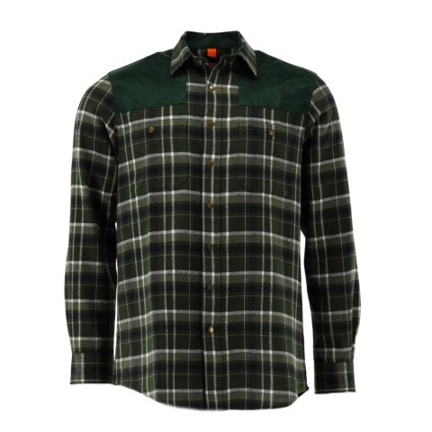 Koszula flanelowa Tom Collins - oliwkowy Tom Collins