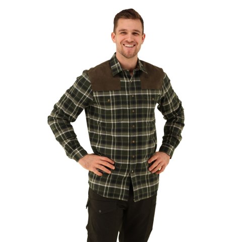 Koszula flanelowa Tom Collins - oliwkowy Tom Collins