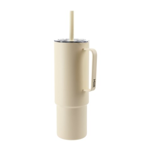 Kubek termiczny ze słomką MiiR All Day Straw Cup 946 ml - ecru MiiR