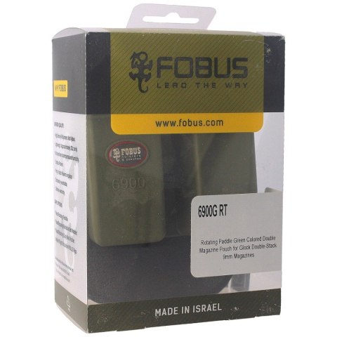 Ładownica Fobus na magazynki Glock, H&K: 9mm, .40 (6900G RT) Fobus
