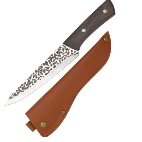 Nóż Martinez Albainox Hunting DP Wood, Hammered 3Cr13Mov (32807) Martinez Albainox