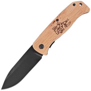 Nóż składany Martinez Albainox Country Wild Boar Wood, Black 3Cr13Mov (25147GR630) Martinez Albainox