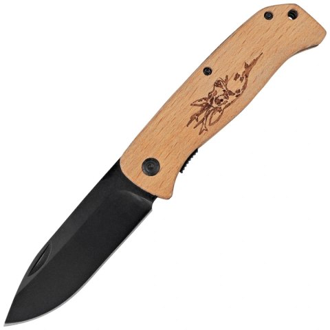 Nóż składany Martinez Albainox Country Deer Wood, Black 3Cr13Mov (25147GR633) Martinez Albainox