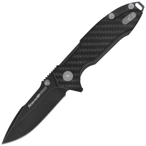 Nóż składany Viper Storm Carbon Fiber, Dark Stonewashed M390 by Rick Hinderer (V5954DFC) Viper by Tecnocut