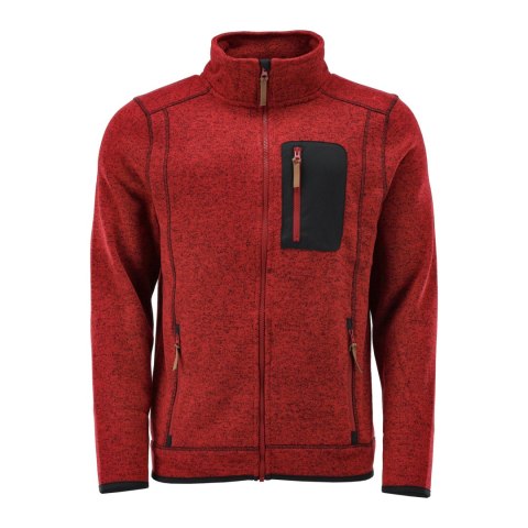 Polar OS-Trachten Fleece Jacket - czerwony OS-Trachten