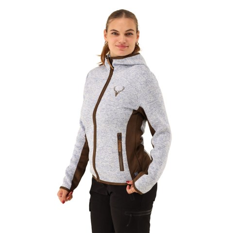 Polar damski OS-Trachten Fleece Jacket - niebieski OS-Trachten