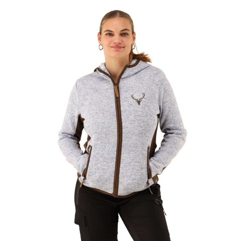 Polar damski OS-Trachten Fleece Jacket - niebieski OS-Trachten